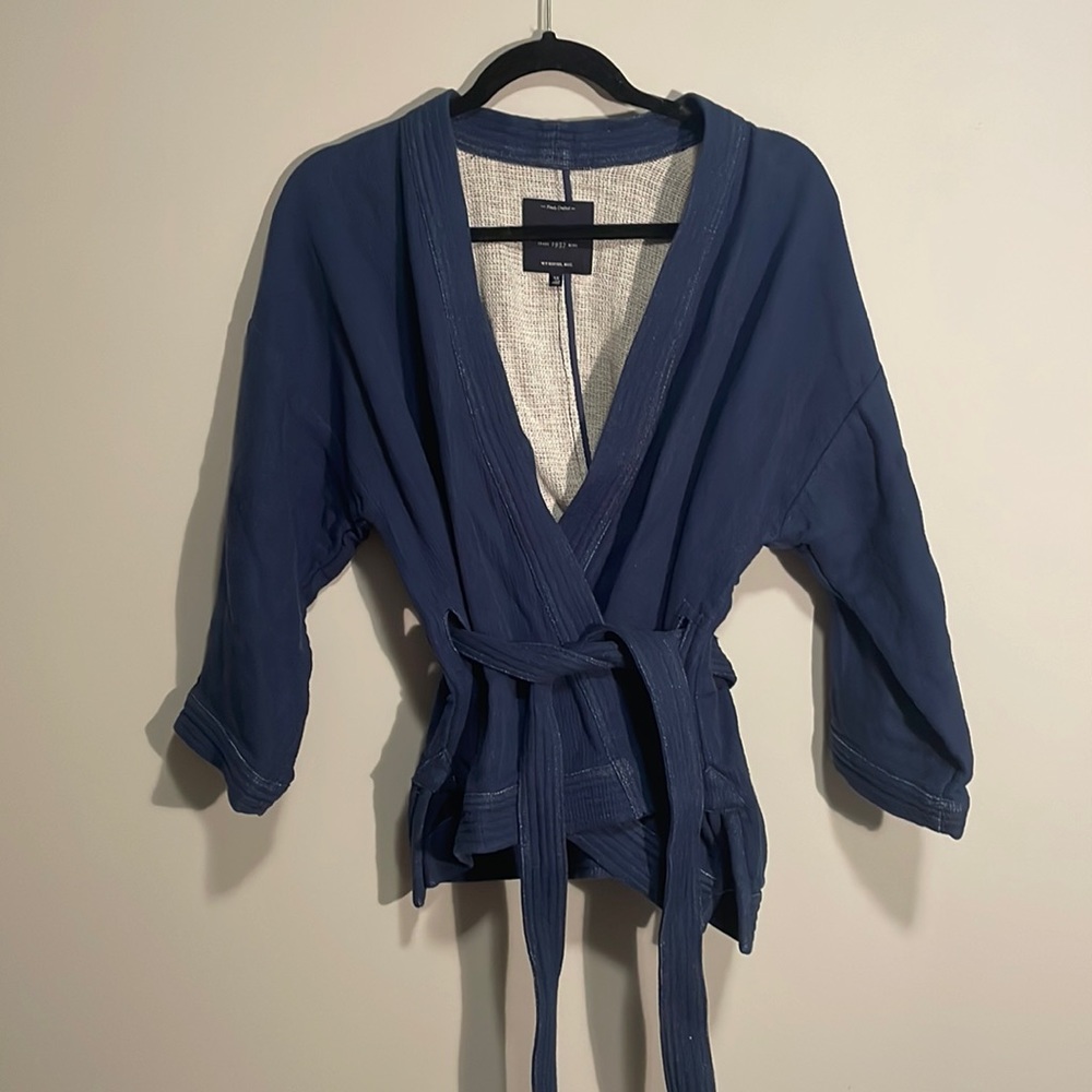 Madewell Finely Crafted wrap around cardigan